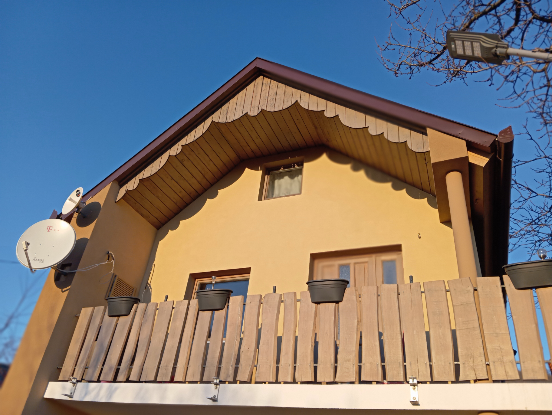 Apartman külső homlokzata